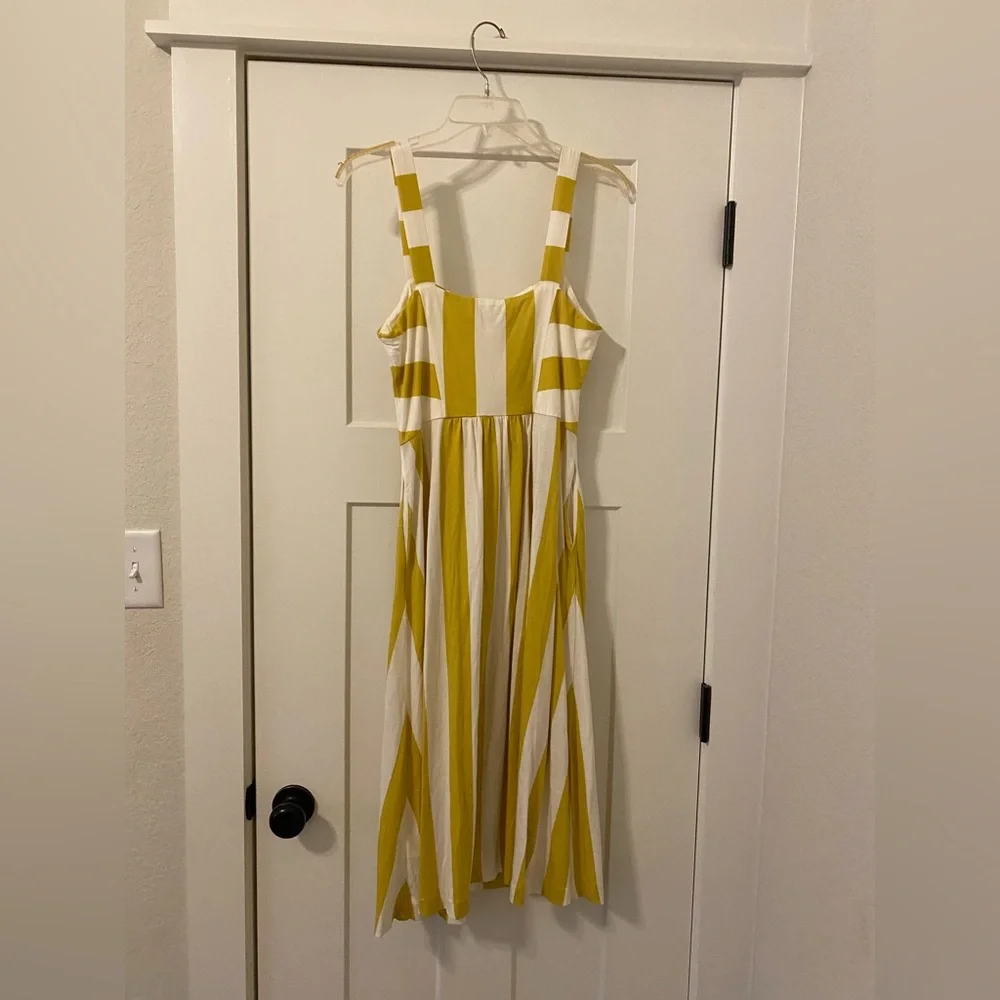 Boden Striped Midi Dress - Picture 7 of 8